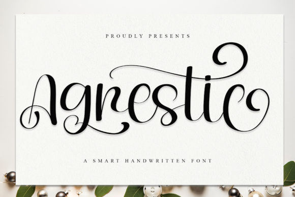 Agrestic Font for Web Design