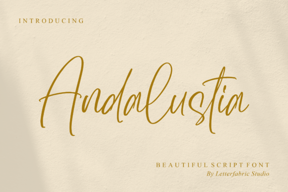 Andalustia Font for Web Design