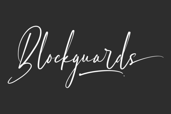 Blockguards Font for Creative Campaigns