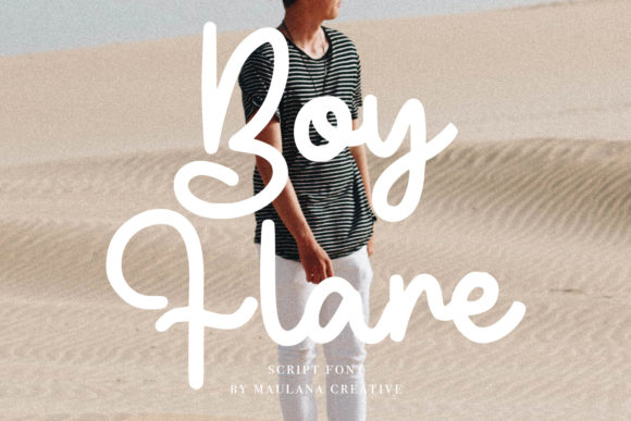 Boy Flare Font for Bold Branding