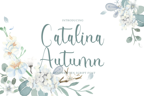 Catalina Autumn: A Delicate Script Font for Makers