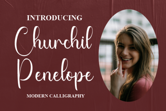 Churchil Penelope: A Script Font for Creative Projects