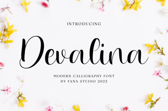 Devalina Font: Elegant Script for Creative Projects