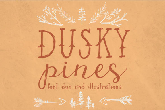 Dusky Pines Font for Web Design