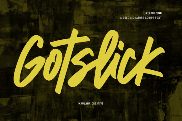 Gotslick Font Review