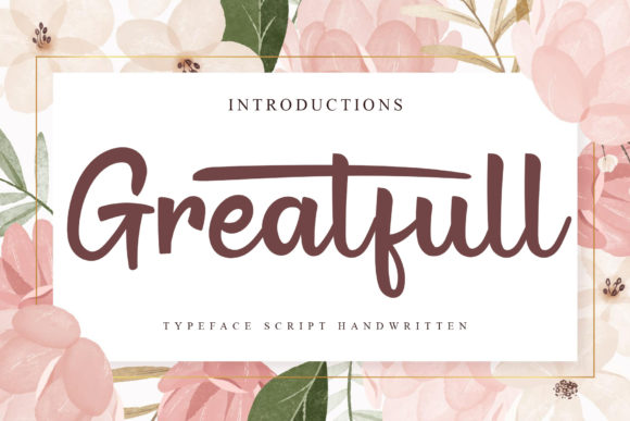 Gratefull Font for Web Design