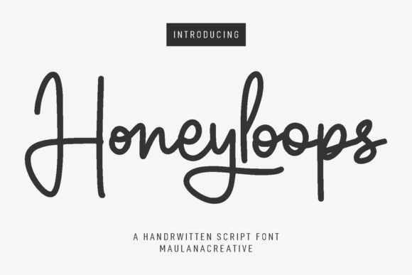 Honeyloops Font Review: A Cursive Script for Modern Branding