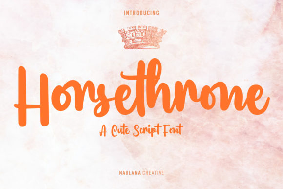 Horsethrone Font for Branding