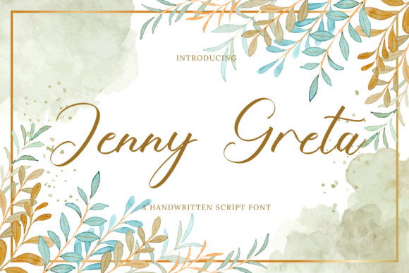 Jenny Greta: The Script Font for Scroll-Stopping Brand Content