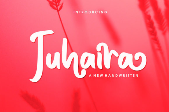 Juhaira: The Paint Brushed Script Font for Campaigns