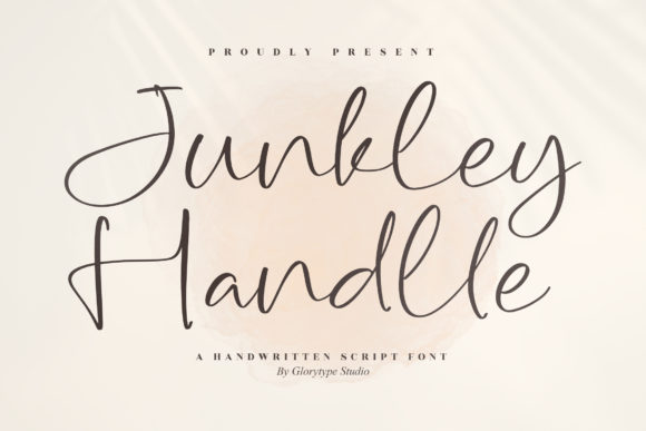 Junkley Handlle Font for Business