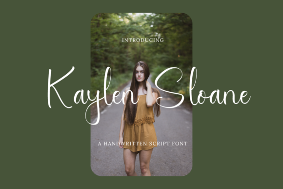 Kaylen Sloane Font for Creative Campaigns