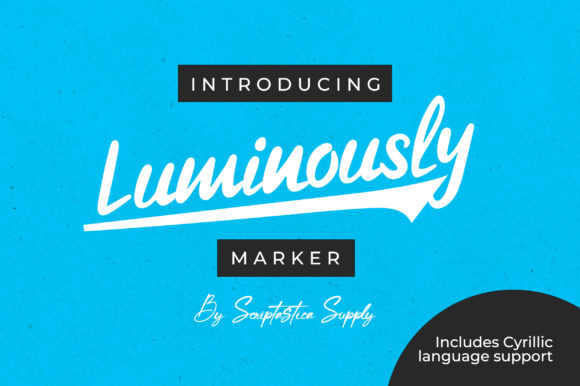 Luminously: A Stylish Font for Small Business
