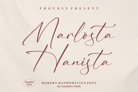 Marlosta Hanista Font for Web Design
