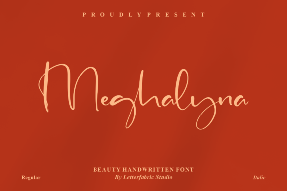 Meghalyna – Beauty Handwritten Font