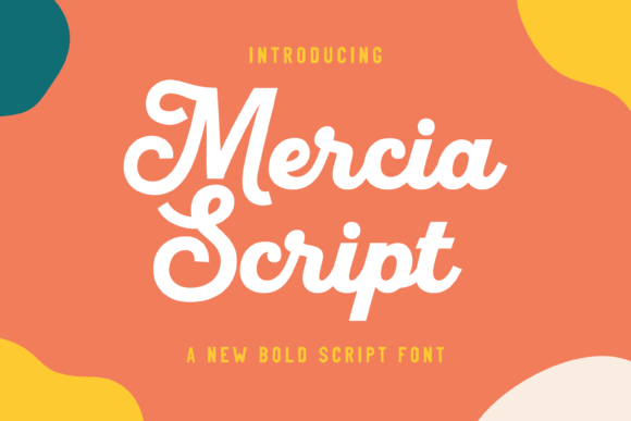 Mercia: A Vintage Script Font for Creative Projects