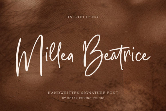 Millea Beatrice Font for Elegant Branding