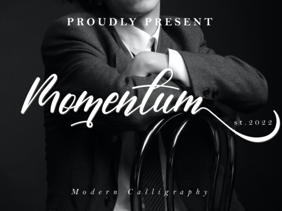 Momentum: The Script Font That Elevates Your Brand