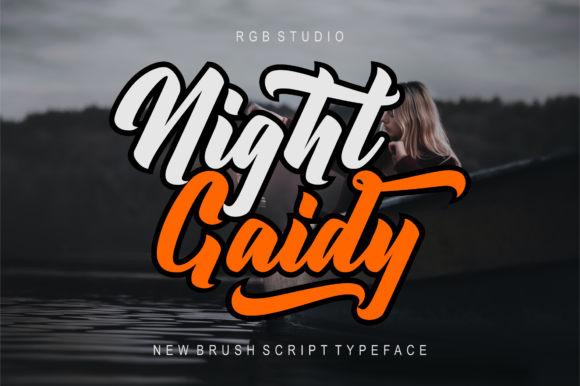 Night Gaidy Font for Bold Branding