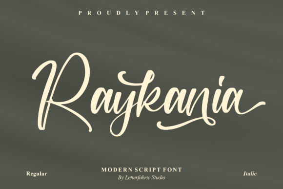 Raykania: Modern Script Font for Business