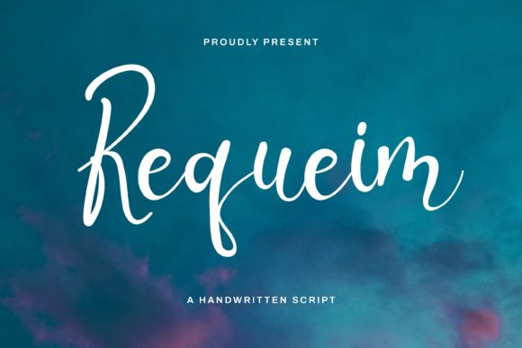 Requeim: The Script Font That Elevates Small Business Brands