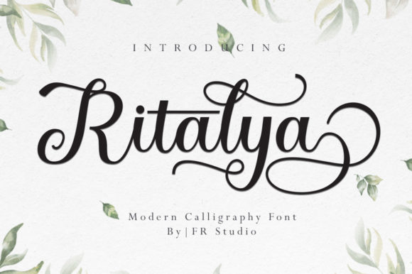 Ritalya Font for Web Design