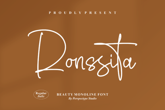 Ronssita Font for Elegant Campaigns