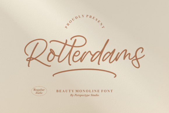 Rotterdams: A Luxurious Script Font