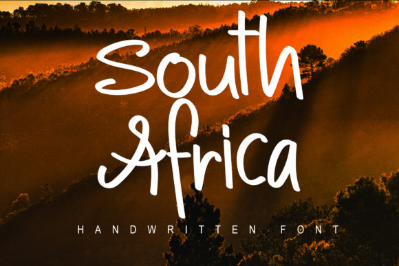 South Africa Font for Professional Branding