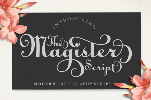 The Magister Font: Elegant Script for Creative Makers
