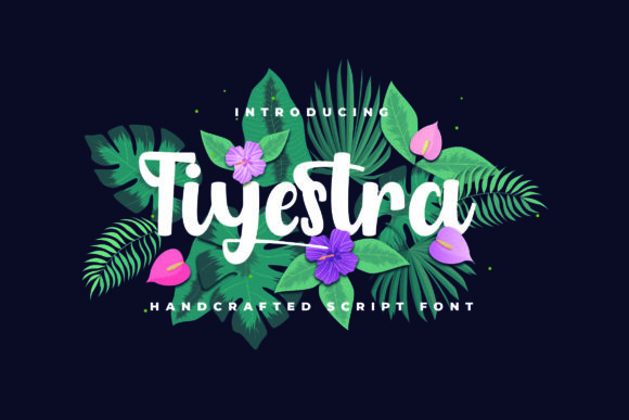 Tiyestra Font for Creative Campaigns