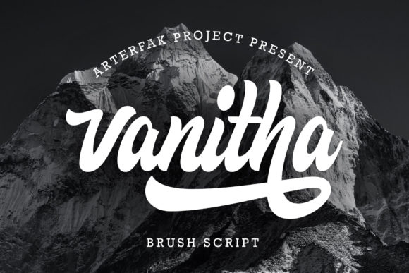 Vanitha: A Retro Script Font for Digital Branding